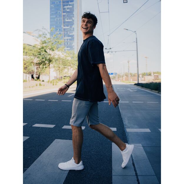 Barefoot Sneakers Barebarics Zing - All White - Leather 5