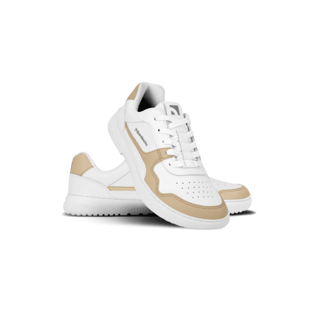 Barefoot Sneakers Barebarics Zing - White & Cream