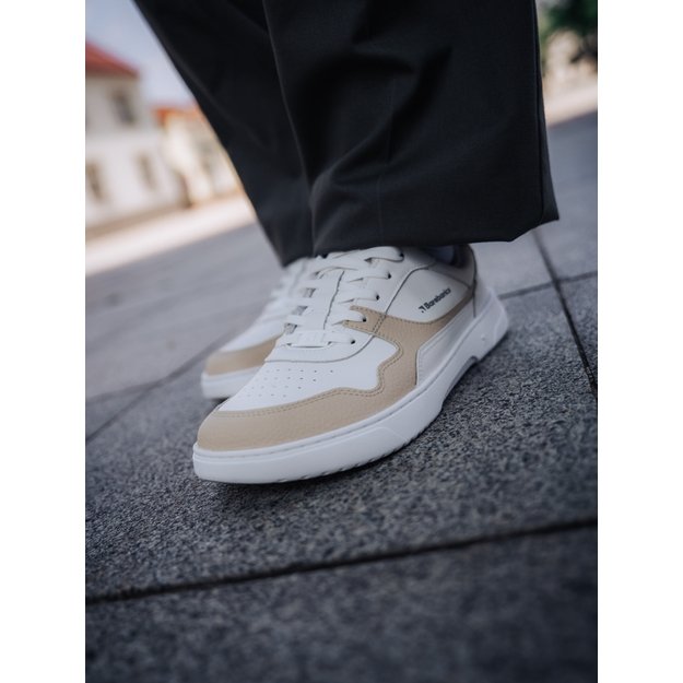 Barefoot Sneakers Barebarics Zing - White & Cream