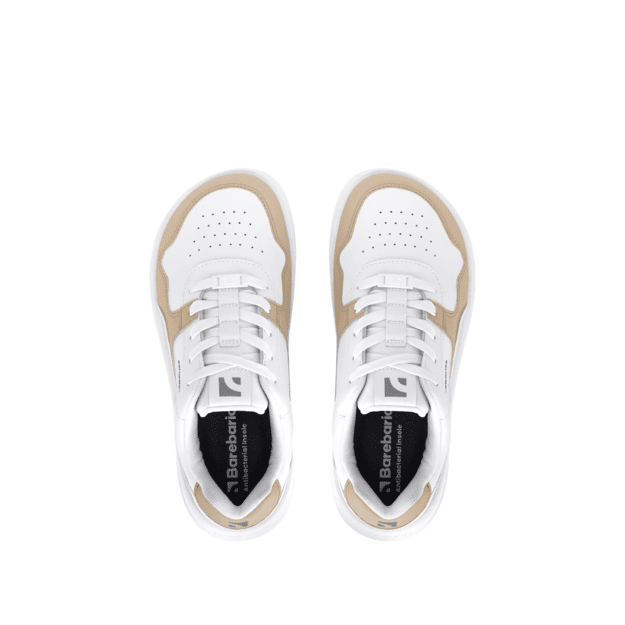 Barefoot Sneakers Barebarics Zing - White & Cream
