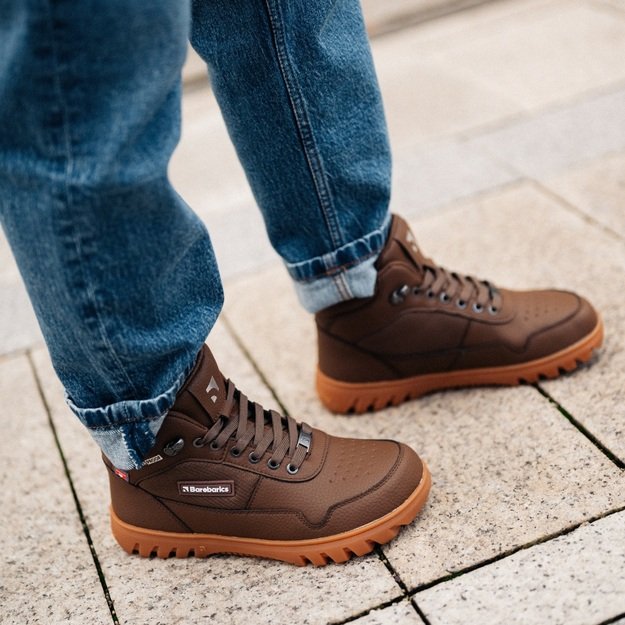 Barefoot Shoes Barebarics UrbanEdge - Dark Brown 4
