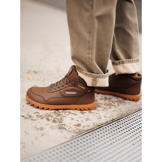 Barefoot Shoes Barebarics UrbanEdge - Dark Brown 15