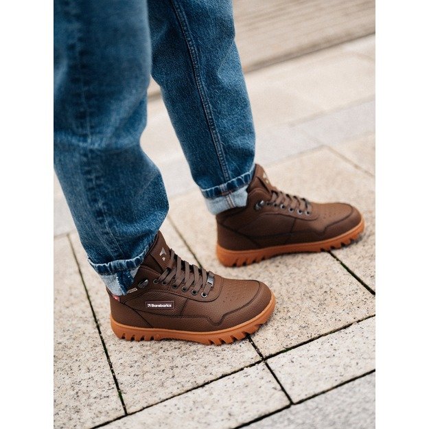 Barefoot Shoes Barebarics UrbanEdge - Dark Brown 36