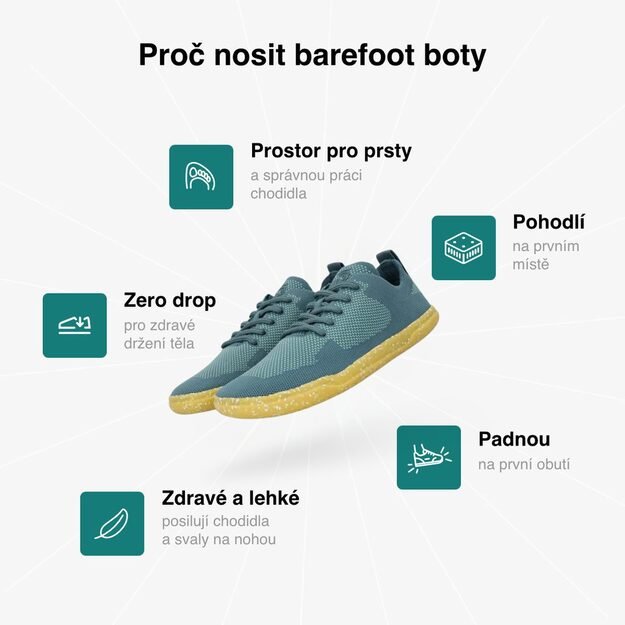 GROUNDIES® sportiniai batai Active Knit mėlyna 1