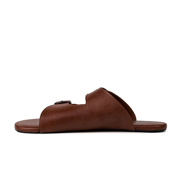 AHINSA  barefoot  šlepetės Sandals ruda 