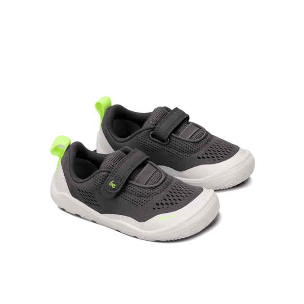 Kids Barefoot Sneakers Be Lenka Nubo Preschool - Grey