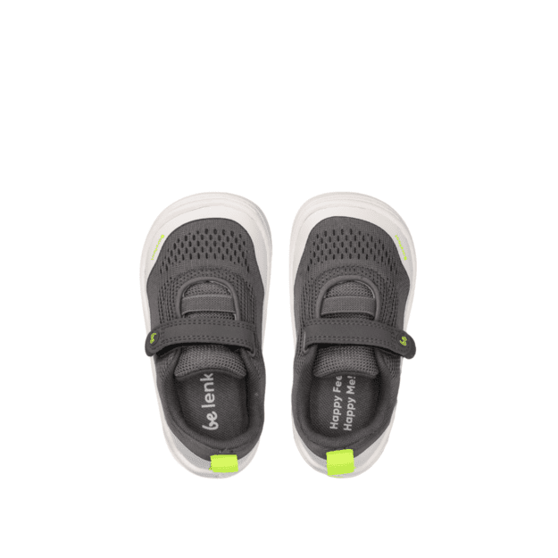 Kids Barefoot Sneakers Be Lenka Nubo Preschool - Grey