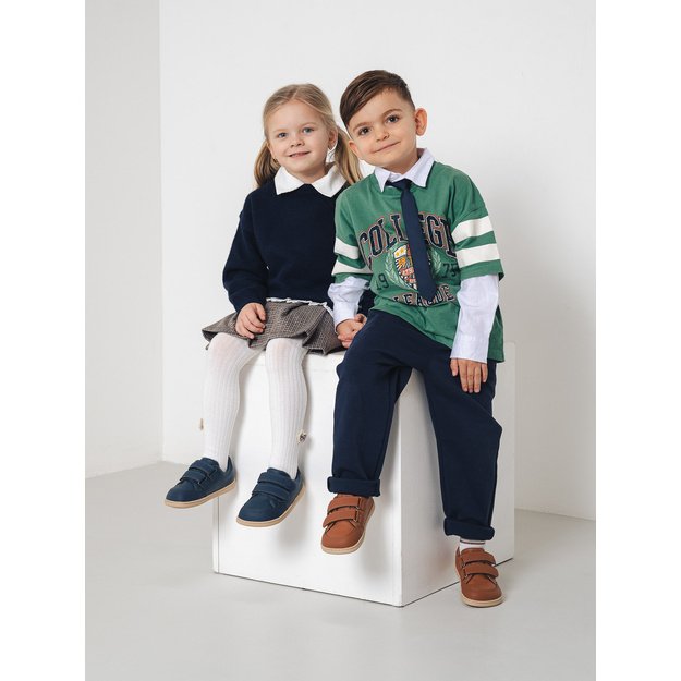 Kids barefoot sneakers Be Lenka Energise Kids - Navy