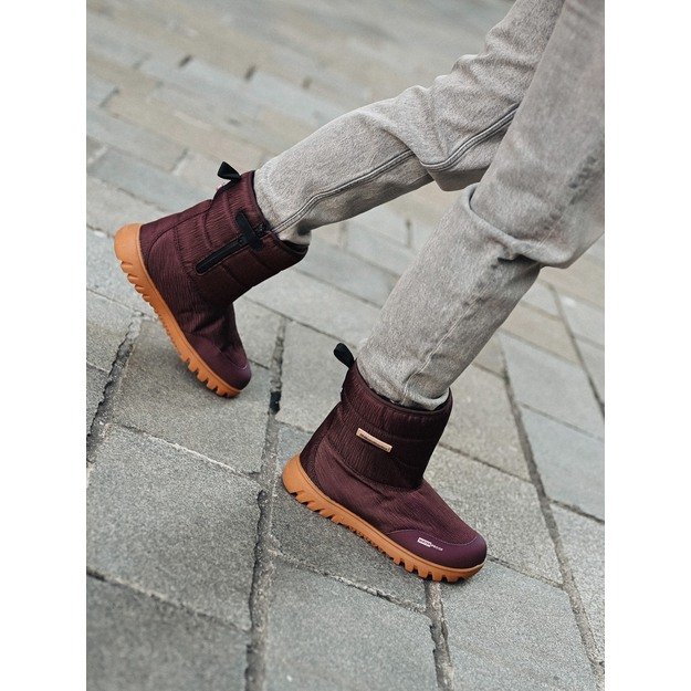 Barefoot Winter Boots Barebarics PolarStride - Copper Brown