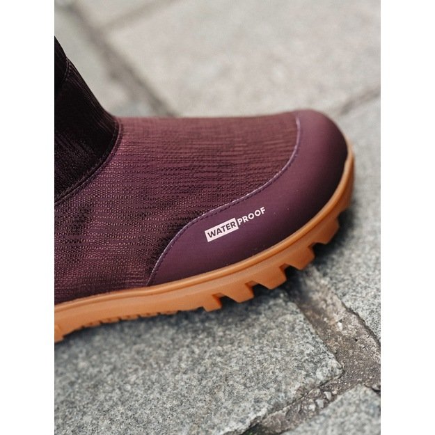 Barefoot Winter Boots Barebarics PolarStride - Copper Brown
