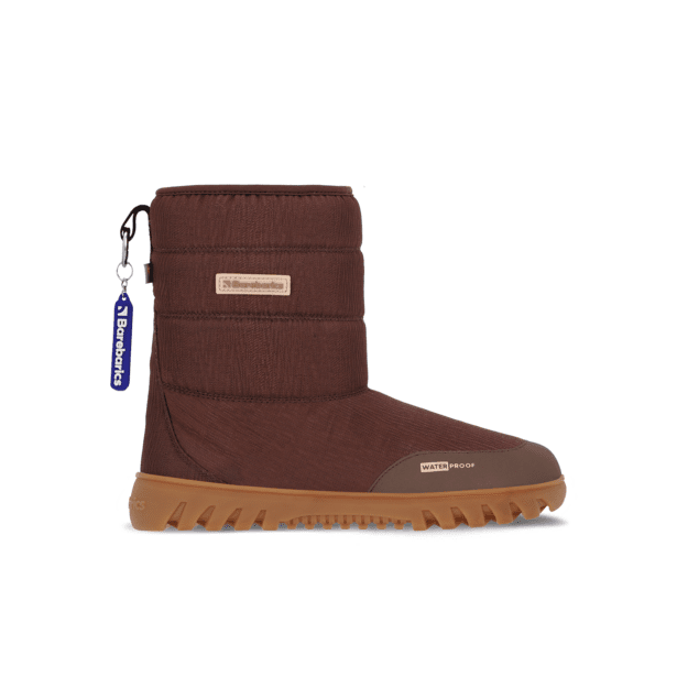Barefoot Winter Boots Barebarics PolarStride - Copper Brown