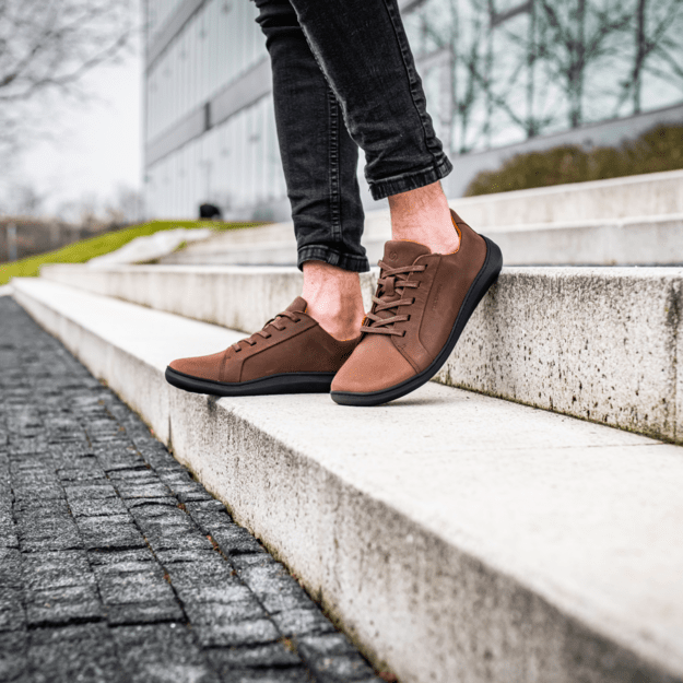 Skinners barefoot batai Moonwalker Dark Brown (Black)