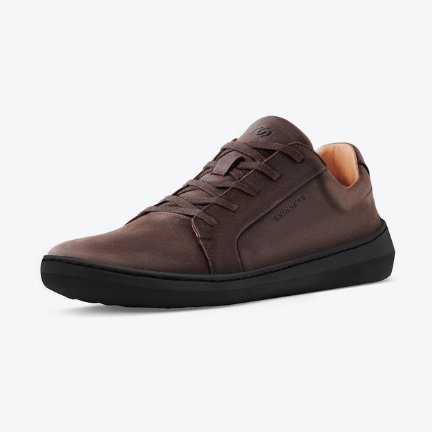 Skinners barefoot batai Moonwalker Dark Brown (Black)