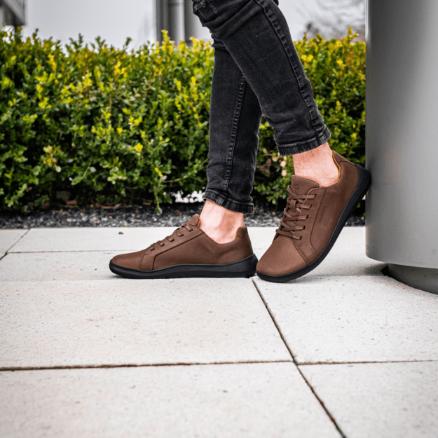 Skinners barefoot batai Moonwalker Dark Brown (Black)