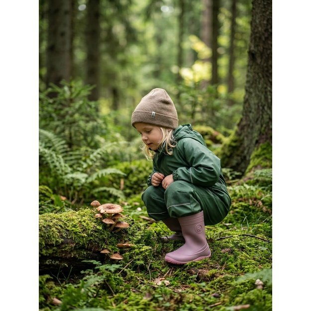 Kids Barefoot Rain Boots Be Lenka Pudds - Misty Pink