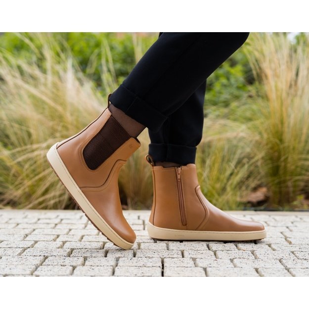 Barefoot Boots Be Lenka Allure - Light Cognac