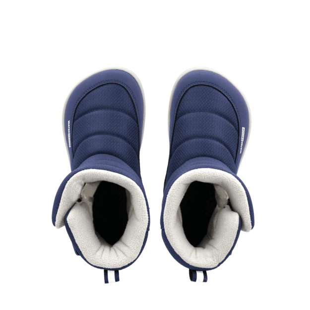 Kids barefoot snow boots Be Lenka Ailo Junior - Dark Blue