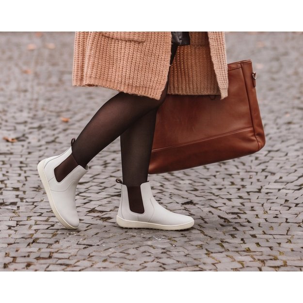Barefoot Chelsea Boots Be Lenka Entice 3.0 Vegan - Off-White