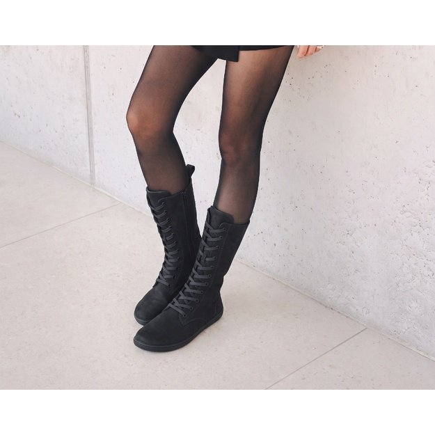 Barefoot Knee-high Boots Be Lenka Evon - Black