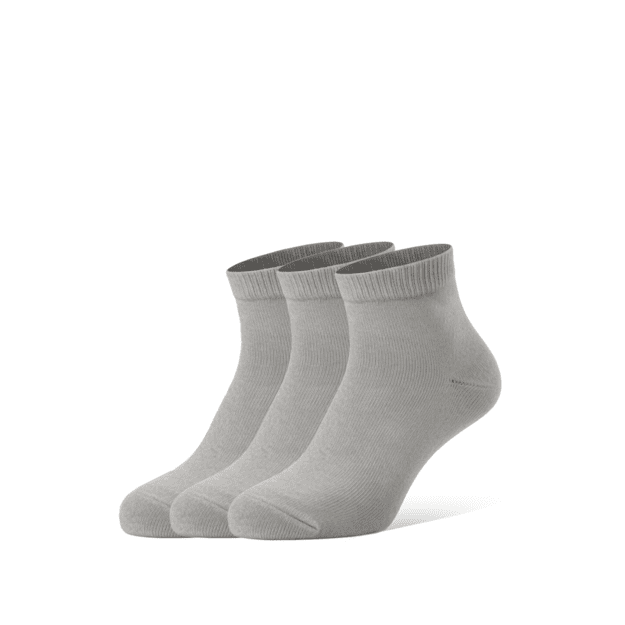 Barefoot Socks - Low-cut - Essentials - Grey - 3 pack