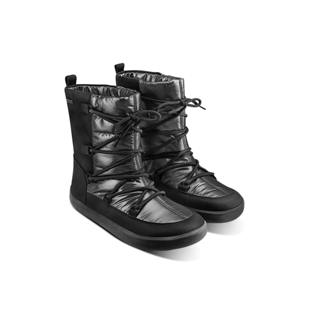 Winter Barefoot Boots Be Lenka Snowfox Woman - Black