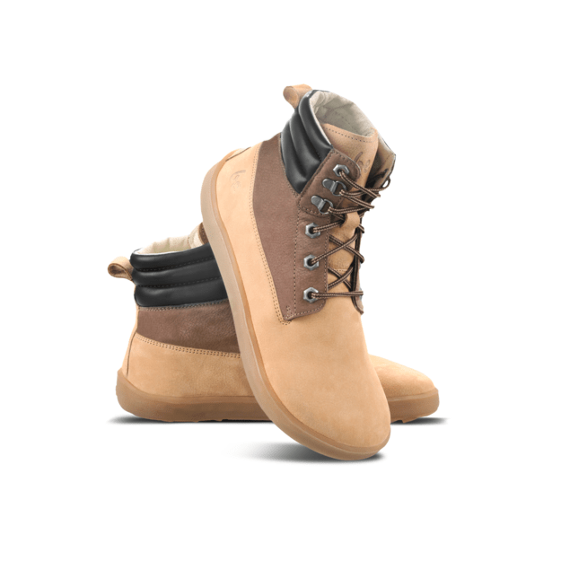 Barefoot Boots Be Lenka Nevada Neo - Sand & Dark Brown