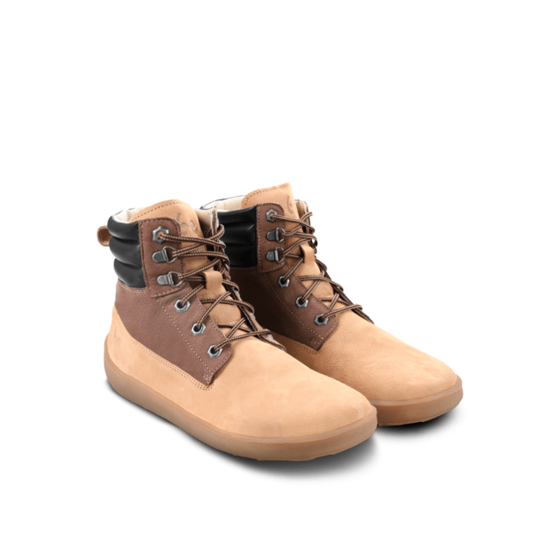 Barefoot Boots Be Lenka Nevada Neo - Sand & Dark Brown