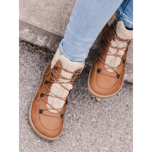 Winter Barefoot Boots Be Lenka Bliss - Brown