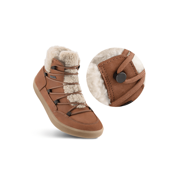 Winter Barefoot Boots Be Lenka Bliss - Brown