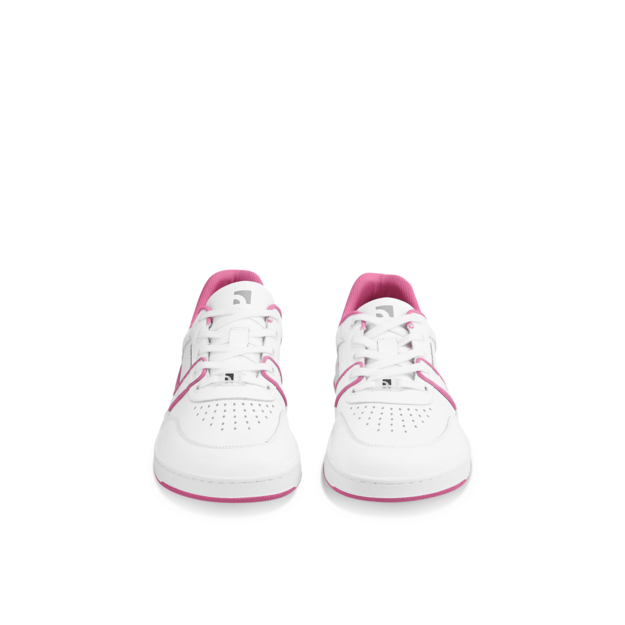 Barefoot Sneakers Barebarics Arise - White & Raspberry Pink