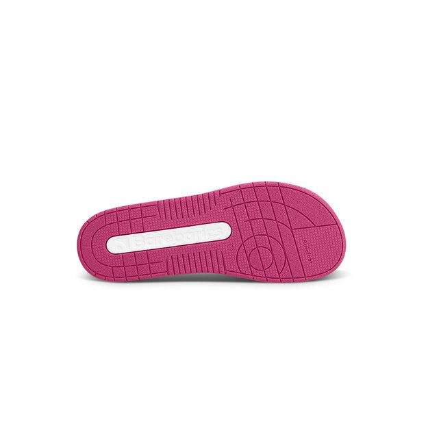 Barefoot Sneakers Barebarics Arise - White & Raspberry Pink