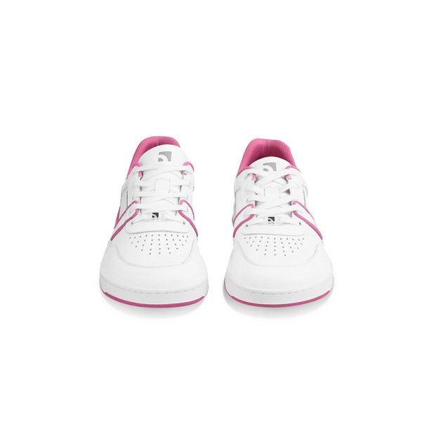 Barefoot Sneakers Barebarics Arise - White & Raspberry Pink