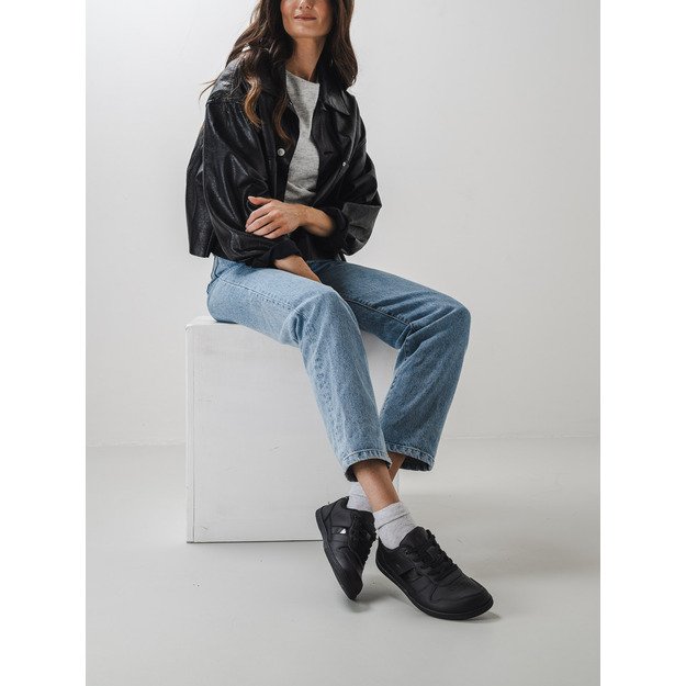Barefoot Sneakers Be Lenka Cellestia - Black & Shiny Black