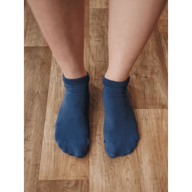 Barefoot kojinės - žemo kirpimo - Essentials - mėlyna