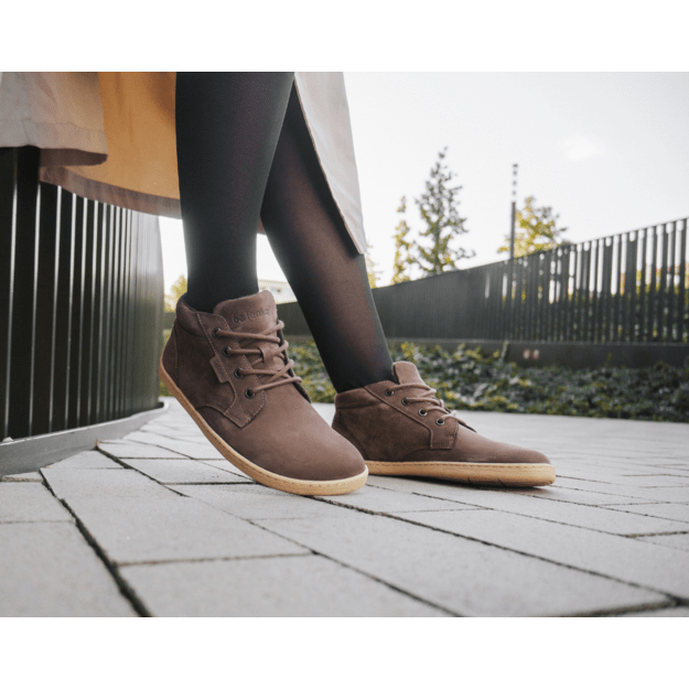 Barefoot Shoes - Be Lenka - Synergy - Fleece - Chocolate & Beige