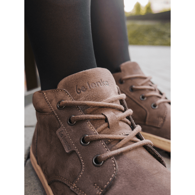 Barefoot Shoes - Be Lenka - Synergy - Fleece - Chocolate & Beige