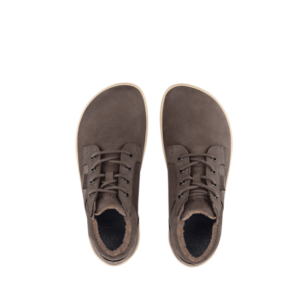 Barefoot Shoes - Be Lenka - Synergy - Fleece - Chocolate & Beige