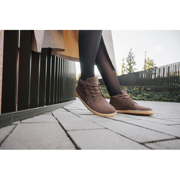 Barefoot Shoes - Be Lenka - Synergy - Fleece - Chocolate & Beige