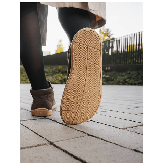 Barefoot Shoes - Be Lenka - Synergy - Fleece - Chocolate & Beige