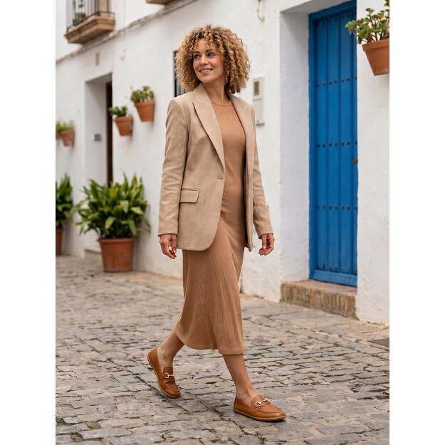 Barefoot Moccasins Be Lenka Divella - Biscuit