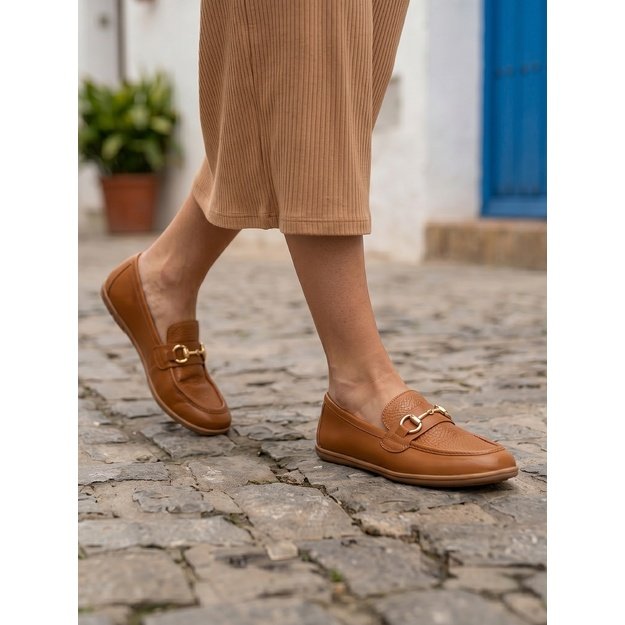 Barefoot Moccasins Be Lenka Divella - Biscuit