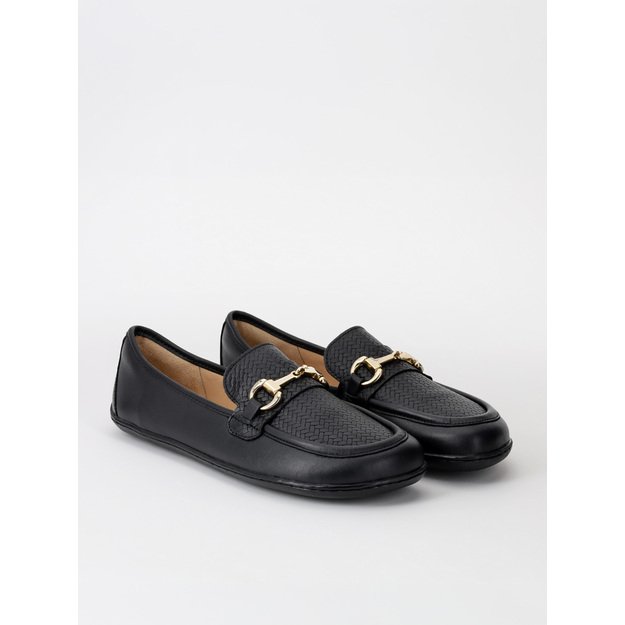 Barefoot Moccasins Be Lenka Divella - Black &amp;amp; Gold