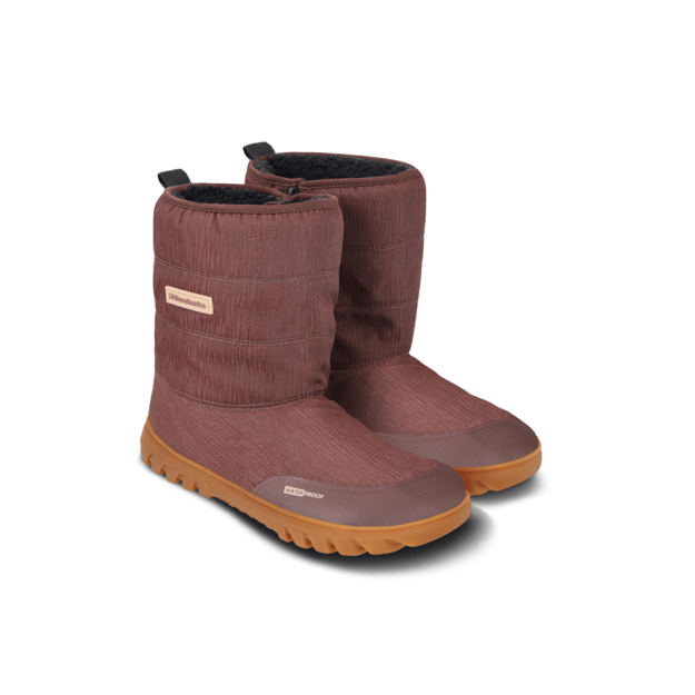 Winter Barefoot Boots Barebarics PolarStride - Copper Brown