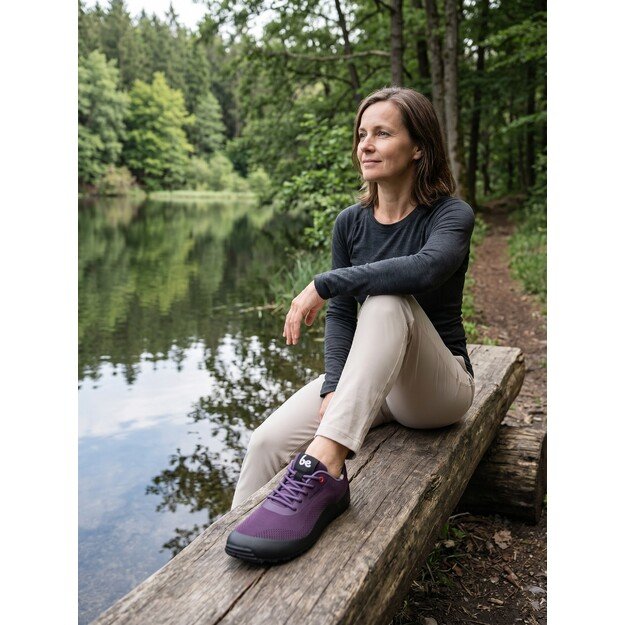 Barefoot Shoes Be Lenka Trailair - Plum