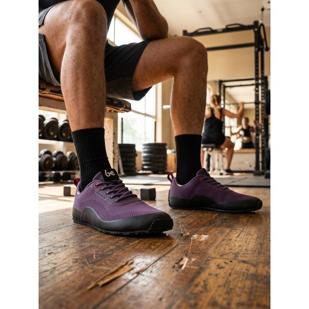 Barefoot Shoes Be Lenka Trailair - Plum