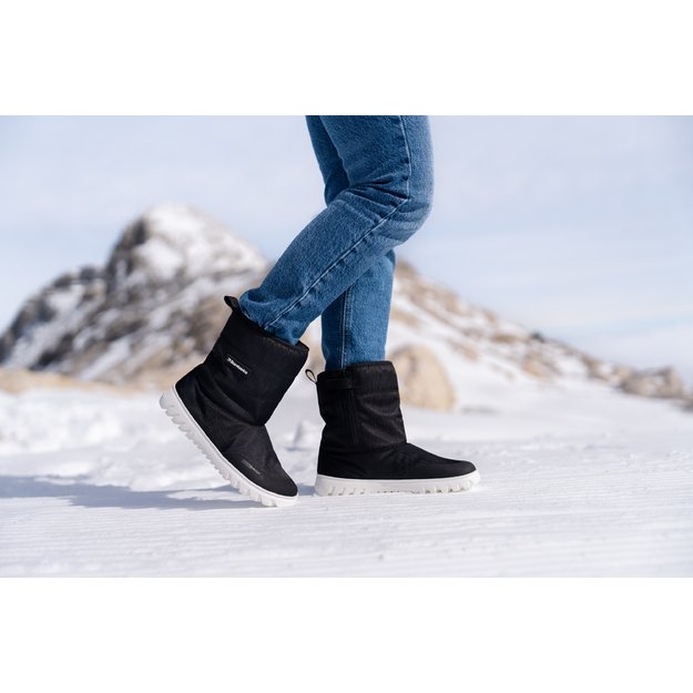 Winter Barefoot Boots Barebarics PolarStride - Black (Sandėlio prekė)