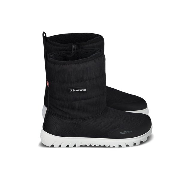 Winter Barefoot Boots Barebarics PolarStride - Black (Sandėlio prekė)