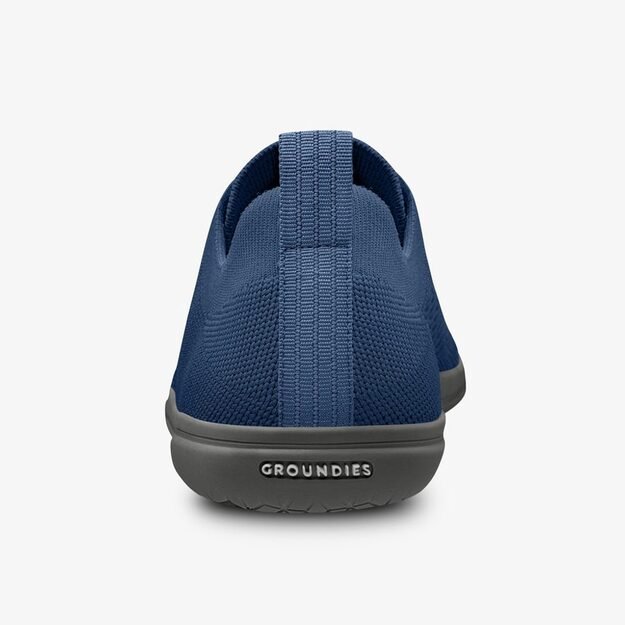 Barefoot Tenisky GROUNDIES&reg; Active Knit Modr&eacute;