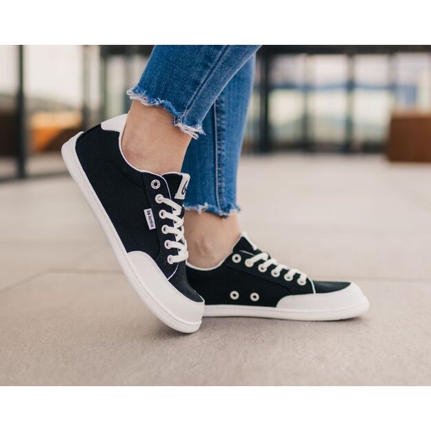 Barefoot Sneakers Be Lenka Rebound - Black & White