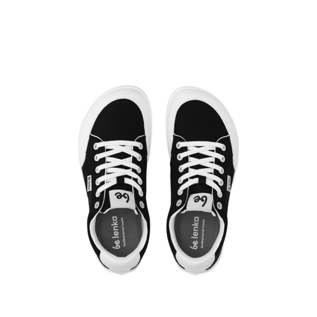 Barefoot Sneakers Be Lenka Rebound - Black & White